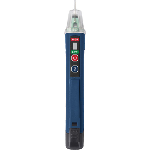 Non-Contact AC Voltage Detector with Flashlight, 24 V - 1000 V/90 V - 1000 V, Light & Sound Alert Distribution Jean Lapalme