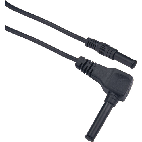 Fil dessai noir pour le v&eacute;rificateur disolement haute tension R5002 Distribution Jean Lapalme