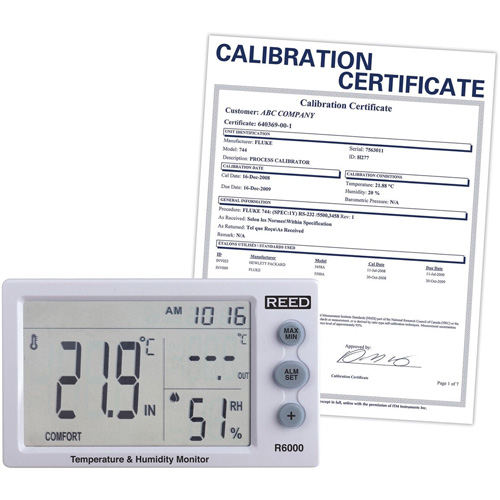 Compteur de contrainte thermique avec certificat de calibration Distribution Jean Lapalme