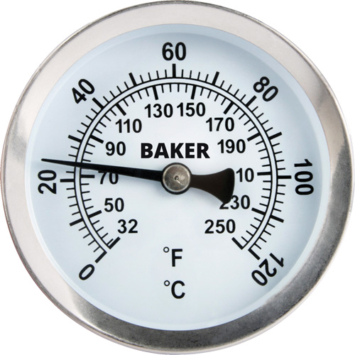 Pipe Surface Thermometer, Non-Contact, Analogue, 32-250°F (0-120°C) Distribution Jean Lapalme