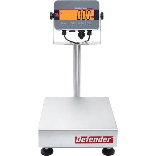 Balances d'&eacute;tabli Defender 3000 pour rinçage, 14" lo x 12" la, Capacit&eacute; de 30 lb Distribution Jean Lapalme