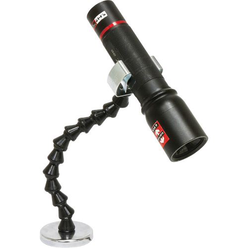 Support magn&eacute;tique flexible pour lampe de poche Distribution Jean Lapalme