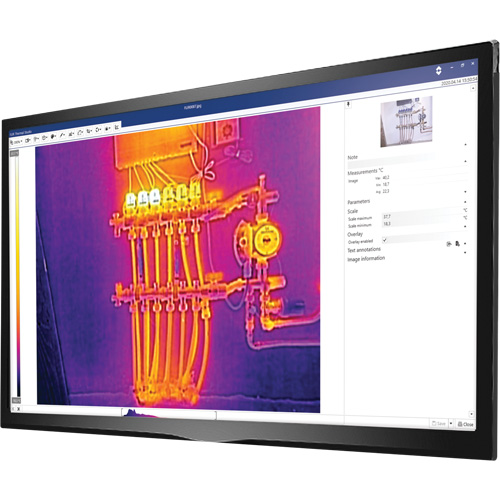 Logiciel studio Teledyne thermal &eacute;dition professionnelle Distribution Jean Lapalme