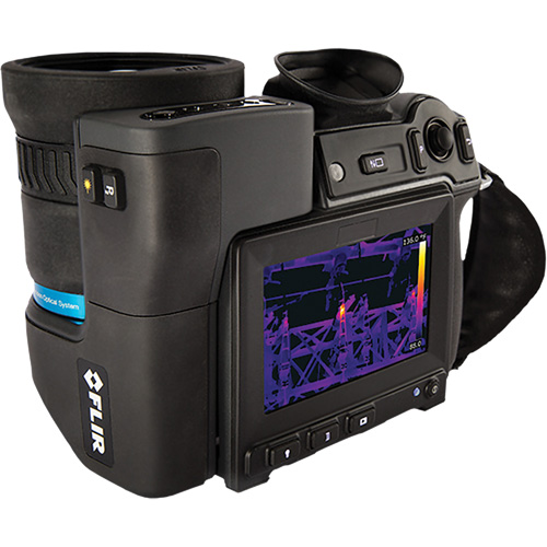 T1010 HD Thermal Imaging Camera with 45° Lens, 800 x 480 pixels, -40° - 650°C (-40° - 1202°F), 25 mK Distribution Jean Lapalme