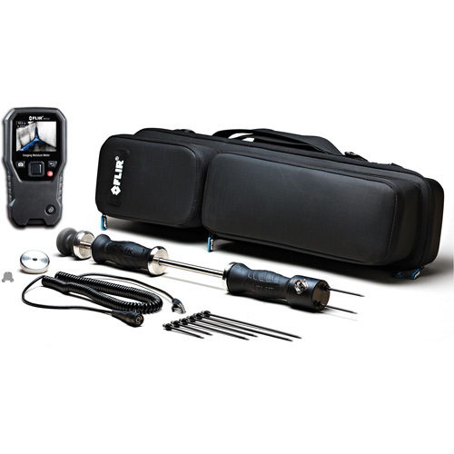 Professional Imaging Moisture Kit with Imaging Moisture Meter & Probe, 0 - 100% Moisture Range Distribution Jean Lapalme