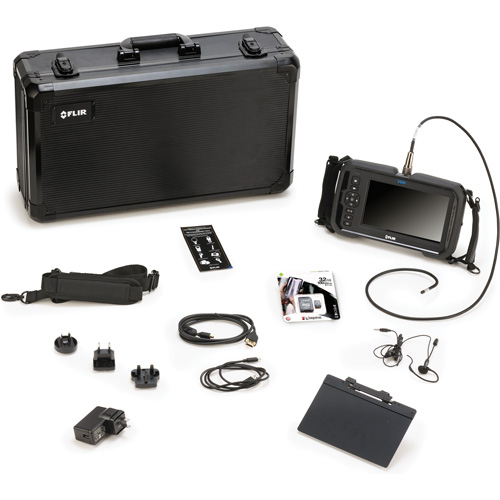 General Purpose Videoscope Kit with 5.5 mm × 1 m Long Camera Probe, 7" Display, 1024 x 600 pixels Distribution Jean Lapalme
