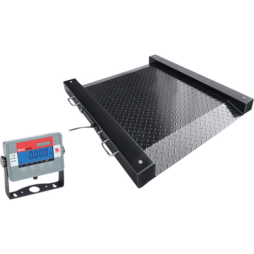 DEFENDER Drum Scale, 2500 lbs. Capacity, 30" W x 30" L Distribution Jean Lapalme