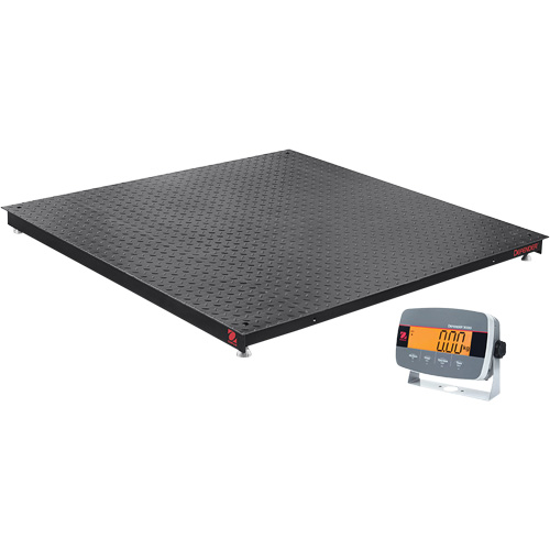 DEFENDER 3000 Floor Scale, 2500 lbs. Capacity, 36" W x 36" L Distribution Jean Lapalme