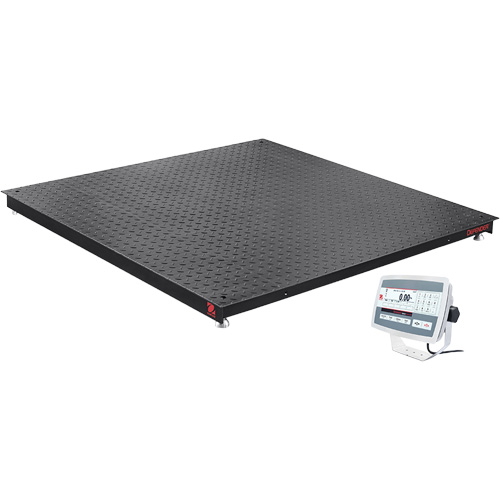 Balance de plancher DEFENDER 5000, Capacit&eacute; de 5000 lb, 48" la x 48" lo Distribution Jean Lapalme