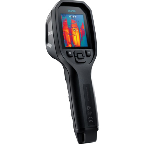 TG298 30:1 High Temperature Spot IR Thermal Imaging Camera with Bullseye Laser, 320 x 240 pixels, -25° - 1080°C (-130° - 1976°F), <70 mK Distribution Jean Lapalme