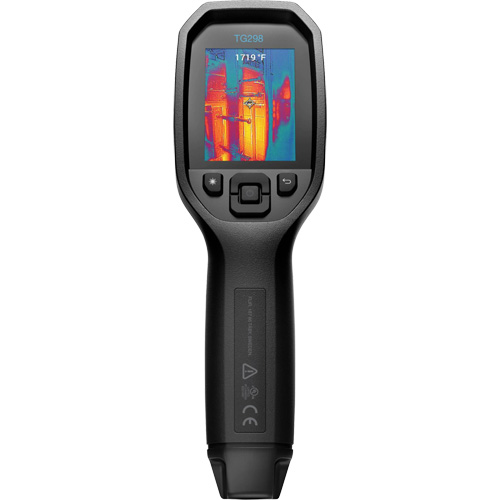 TG298 30:1 High Temperature Spot IR Thermal Imaging Camera with Bullseye Laser, 320 x 240 pixels, -25° - 1080°C (-130° - 1976°F), <70 mK Distribution Jean Lapalme
