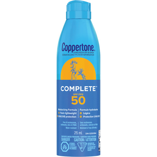&eacute;cran solaire r&eacute;sistant &agrave; l'eau Sport, FPS 50, A&eacute;rosol Distribution Jean Lapalme