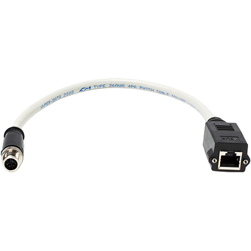 C&acirc;ble ethernet M12 &agrave; RJ45F Distribution Jean Lapalme