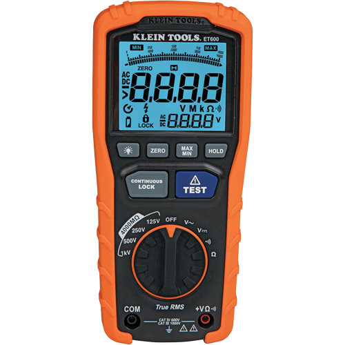Insulation Resistance Tester, Digital Distribution Jean Lapalme
