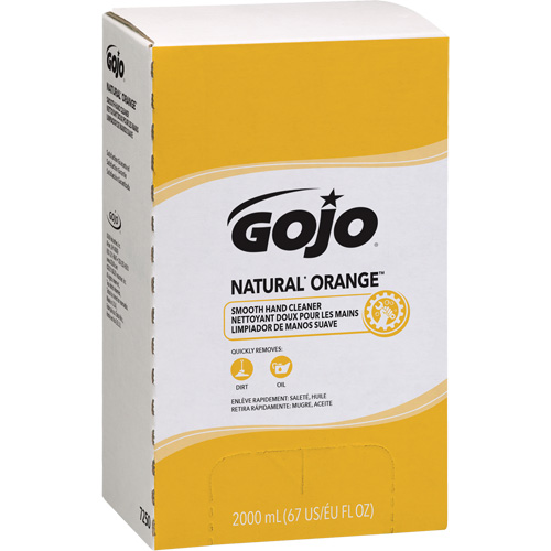 Nettoyant &agrave; mains Pro TDX 2000 Natural Orange, Liquide, 2 L, Recharge, Parfum&eacute; Distribution Jean Lapalme