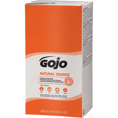 Pro TDX 5000 Natural Orange Hand Cleaner, Pumice, 5 L, Refill, Citrus/Orange Distribution Jean Lapalme