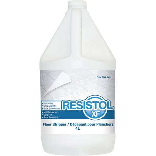 Resistol XF Floor Strippers, 4 L, Jug Distribution Jean Lapalme