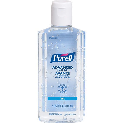 Advanced Hand Sanitizer, 118 ml, Squeeze Bottle, 70% Alcohol Distribution Jean Lapalme