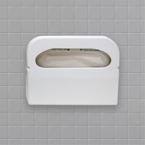 Health Gards&reg; Half-Fold Toilet Seat Cover Dispenser Distribution Jean Lapalme