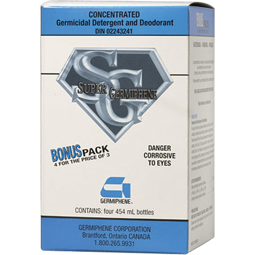 D&eacute;sinfectant Super Germiphene, 454 ml, Bouteille Distribution Jean Lapalme