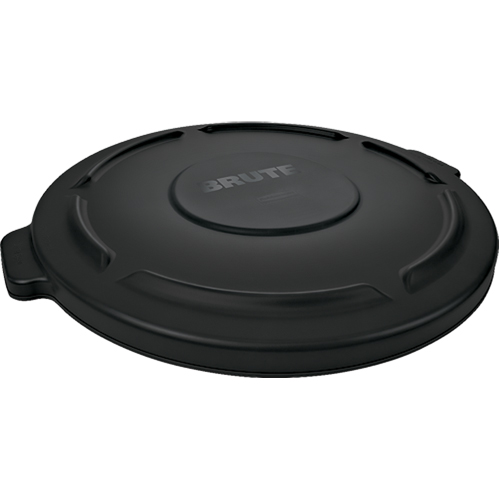 Brute&reg; 44-Gallon Lids, Flat Lid, Plastic/Polyethylene, Fits Container Size: 24" Dia. Distribution Jean Lapalme