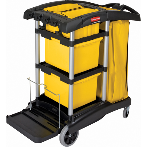 Chariots de nettoyage pour produits en microfibre Distribution Jean Lapalme
