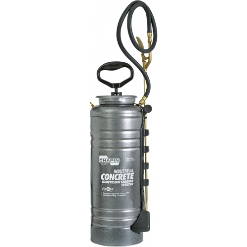 Pump Free Compressor Charged Sprayers, 3.5 gal. (13.25 L), Steel, 24" Wand Distribution Jean Lapalme
