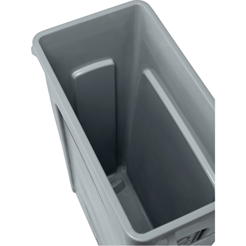 Contenants Slim Jim a/canaux de ventilation, Plastique, 23 gal. US Distribution Jean Lapalme