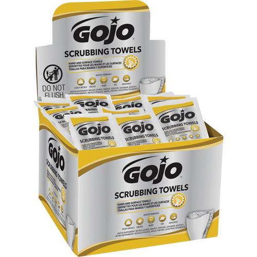 Serviettes nettoyantes, 80 lingettes, 12-1/4" x 10-1/2" Distribution Jean Lapalme