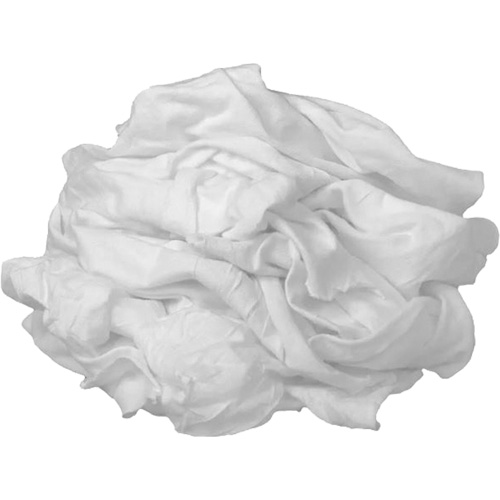 Wiper, Cotton/Polyester, White, 20 lbs. Distribution Jean Lapalme