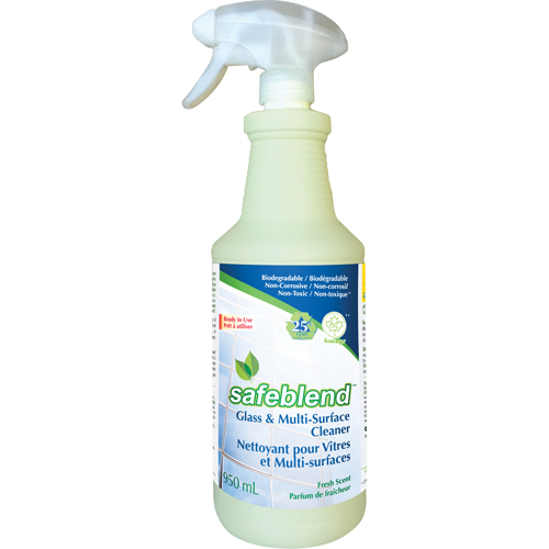 Fragrance-Free Glass & Multi-Surface Cleaner, 950 ml, Trigger Bottle Distribution Jean Lapalme