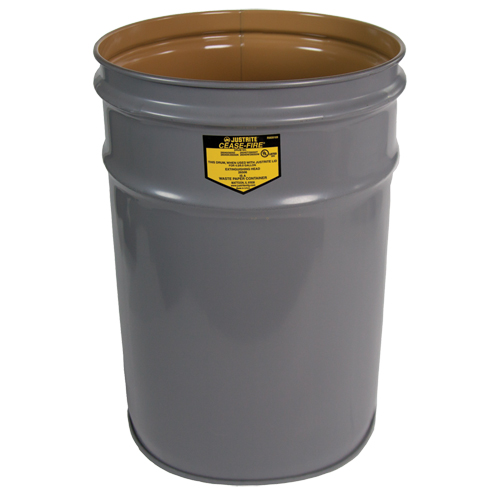 Cease-Fire&reg; Grey Smoking Receptacle Drum Distribution Jean Lapalme