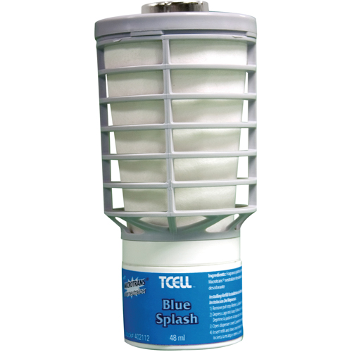 T-Cell&reg; Continuous Odour Control Systems - Refill, Blue Splash, Cartridge Distribution Jean Lapalme