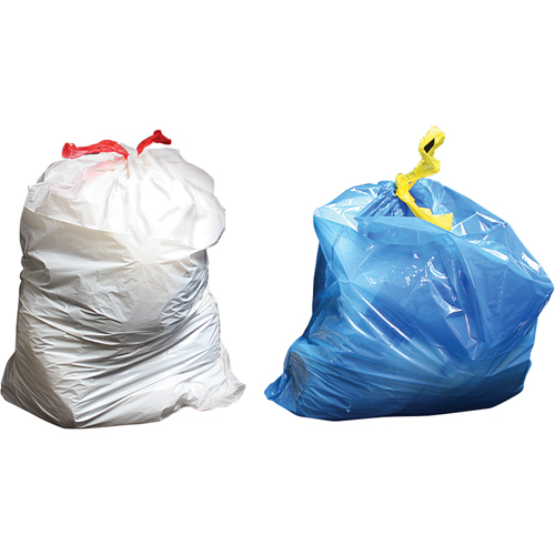 Sacs &agrave; d&eacute;chets Sure-Tie, Fort, 33" la x 38" lo, 0,9 mils, Transparent, Capacit&eacute; 121,13 L (32 gal.) Distribution Jean Lapalme
