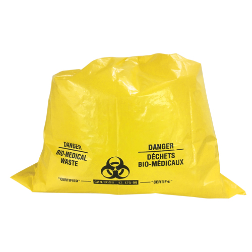 Sure-Guard Bio-Medical Waste Liners, Bio-Hazard, 29" L x 21-1/2" W, 2 mil Distribution Jean Lapalme