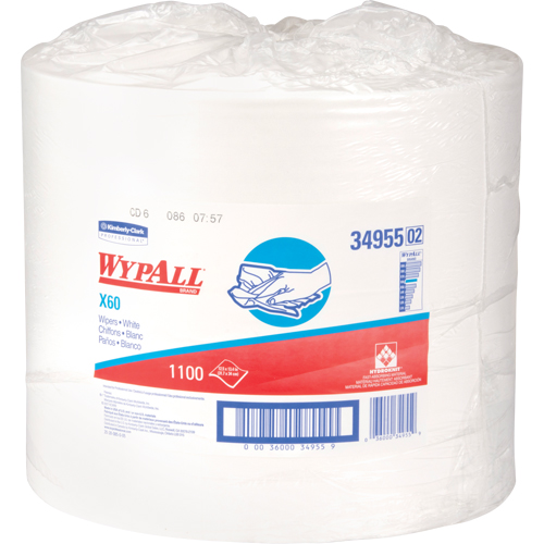 Chiffons X60, Utilitaire, 12-3/8" lo x 12-1/4" la Distribution Jean Lapalme