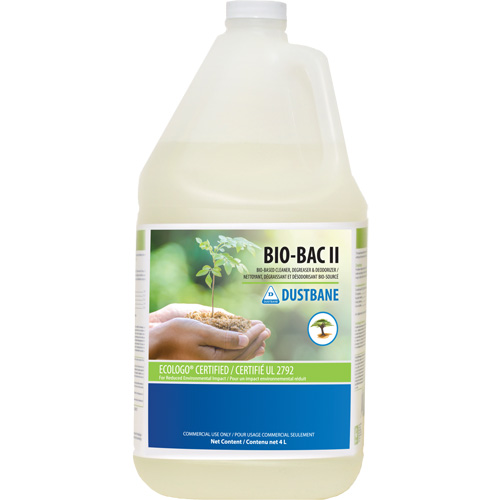 Nettoyants et d&eacute;graissants Bio-Bac II, 4 L/4,0 L Distribution Jean Lapalme