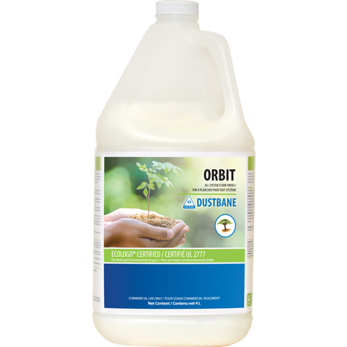 Orbit Floor Finishes, 4 L, Jug Distribution Jean Lapalme