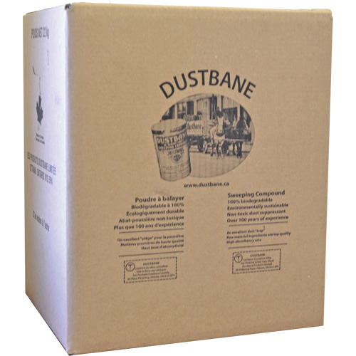 Sweeping  Compound, Box, 45.50 lbs. ( 22.0 kg ) Distribution Jean Lapalme