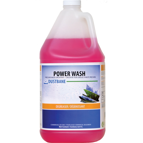 Power Wash Pressure Wash Concentrate, 4 L, Jug Distribution Jean Lapalme