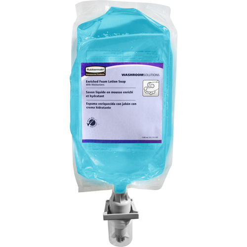 Recharge de savon hydratant pour les mains enrichi d'Autofoam, Mousse, 1100 ml, Parfum&eacute; Distribution Jean Lapalme
