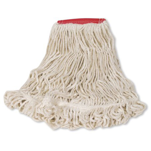 Super Stitch Wet Mop, Floor Finishing, Cotton/Yarn, 21 oz., Loop Style Distribution Jean Lapalme