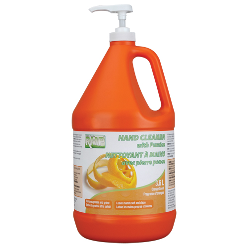 Nettoyant pour les mains &agrave; l'orange, Pierre ponce, 3,6 L, Cruche, Orange Distribution Jean Lapalme