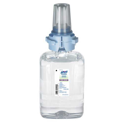 ADX-7 Advanced Foam Hand Sanitizer, 700 ml, Cartridge Refill, 70% Alcohol Distribution Jean Lapalme