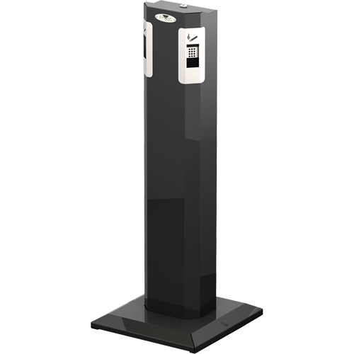 Cendrier sur socle, Sur pied, M&eacute;tal, Capacit&eacute; 1,6 gal. US, Hauteur 41-1/2" Distribution Jean Lapalme