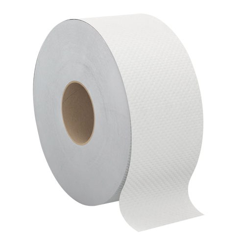 Papier hygi&eacute;nique Pro Select, Rouleau G&eacute;ant, 2 Pli, Longueur 500', Blanc Distribution Jean Lapalme
