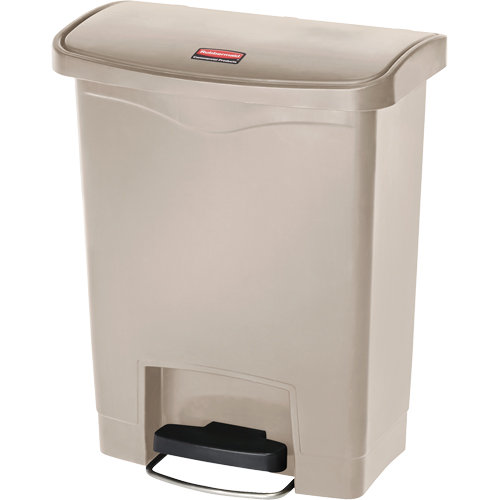 Slim Jim&reg; Waste Container, Resin, 8 US gal. Capacity Distribution Jean Lapalme
