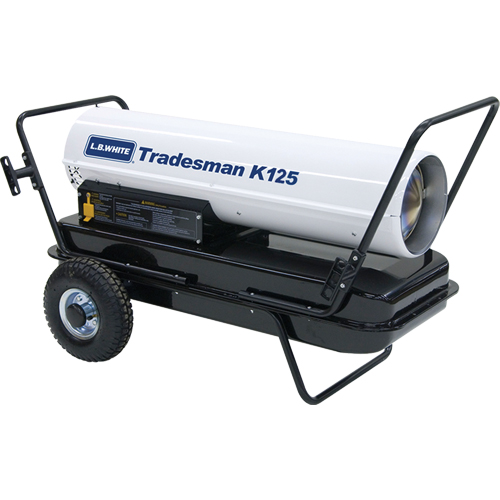 Tradesman&reg; Forced Air Heater, Fan, Kerosene, 125,000 BTU/H Distribution Jean Lapalme
