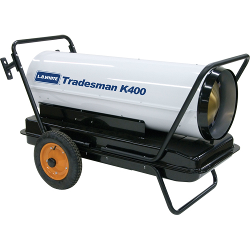 Tradesman&reg; Forced Air Heater, Fan, Kerosene, 400,000 BTU/H Distribution Jean Lapalme