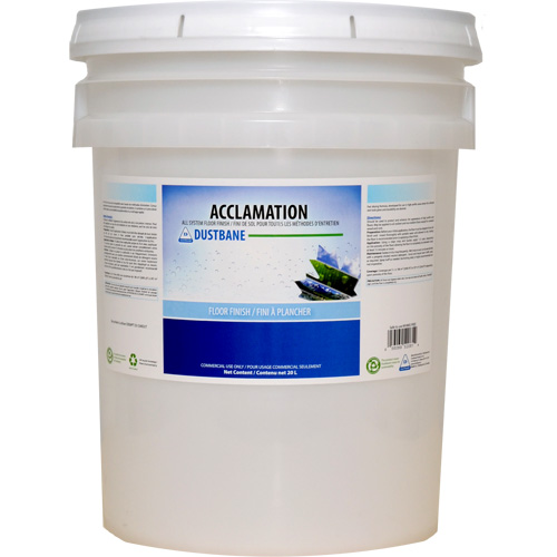 Acclamation All-System Floor Finish, 20 L, Drum Distribution Jean Lapalme